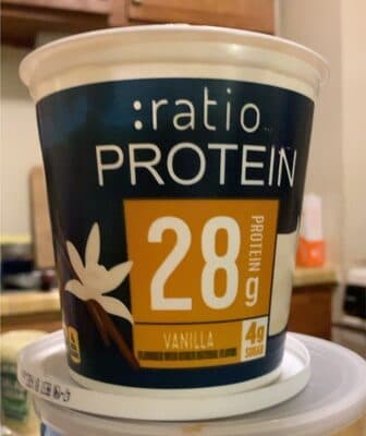 Vanilla Flavored Protein Dairy Snack