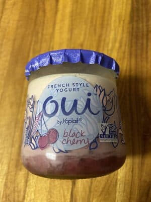 Black Cherry French Style Yogurt