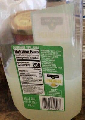 Lemonade Juice
