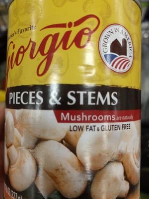 MUSHROOMS PIECES & STEMS