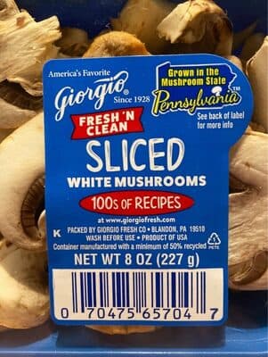 Fresh 'N Clean Sliced Mushrooms