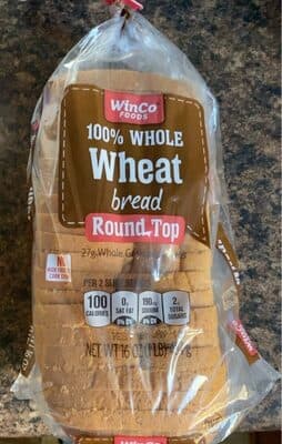 100% Whole Wheat bread