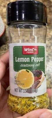 Lemon Pepper Seasoning Salt