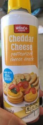Cheddar Cheese In A Can