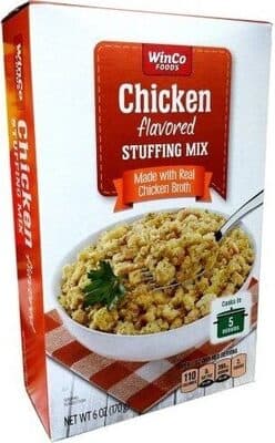 Chicken Flavored Stuffing Mix