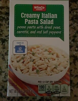 Creamy Italian Pasta Salad