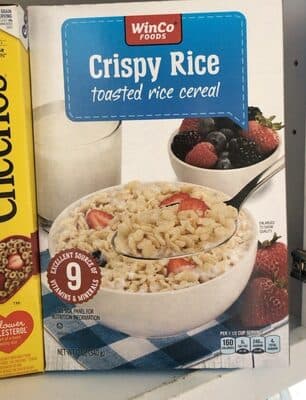 Crispy Toasted Rice Cereal
