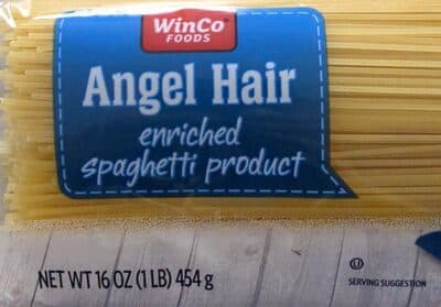 Winco Foods Angel Hair Spaghetti