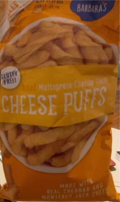 Baked Multigrain Cheddar Jack Cheese Puffs