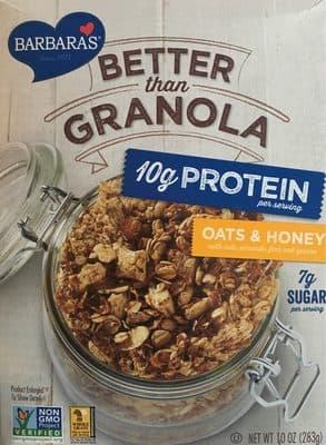 Oats & Honey with Almonds, Flax and Quinoa Better Than Granola