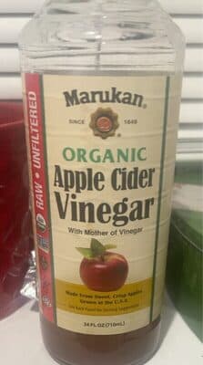 Organic Apple Cider Vinegar Raw Unfiltered