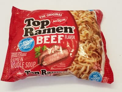 Ramen Noodle Soup, Beef