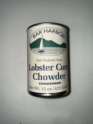 Bar Harbor, Lobster Corn Chowder, New England Style