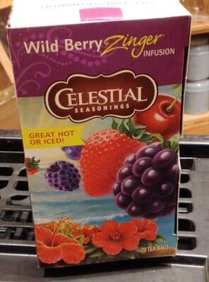 Wild Berry Zinger Caffeine Free Herbal Tea Bags
