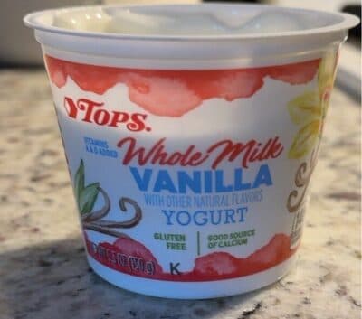 Vanilla Blended Whole Milk Yogurt