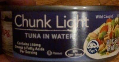 Chunk light tuna in water