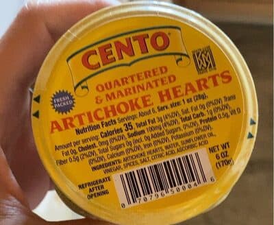 Quartered & Marinated Artichoke Hearts