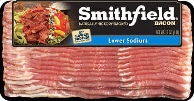 SMITHFIELD, NATURALLY HICKORY SMOKED BACON