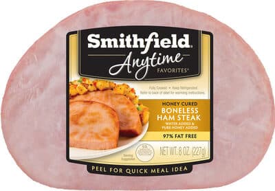 Honey Cure Boneless Ham Steak
