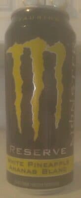 White Pineapple Reserve Energy Drink