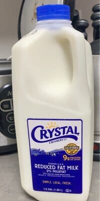 Reduced Fat Milk