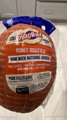 Honey roasted ham