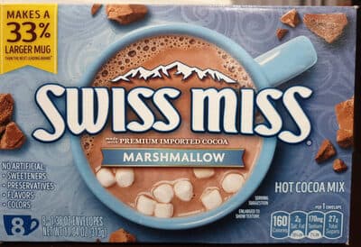 Swiss Miss marshmallow hot cocoa mix