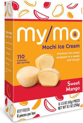 Sweet Mango Premium Mochi Ice Cream in Sweet Rice Dough