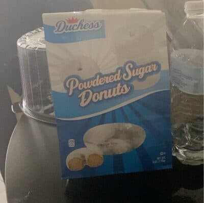 Powdered Sugar Donuts