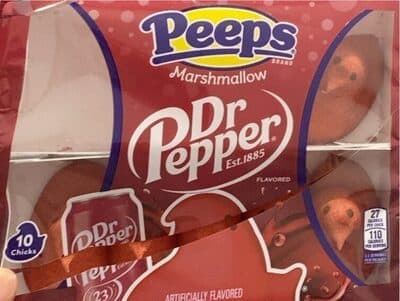 Peeps Dr Pepper
