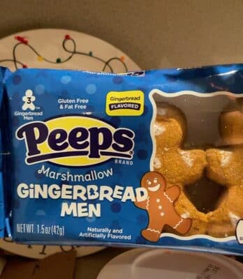 Gingerbread Flavored Marshmallow Gingerbread Men