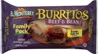 Beef & Bean Burritos