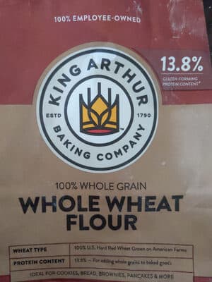 100% WHOLE GRAIN WHOLE WHEAT FLOUR
