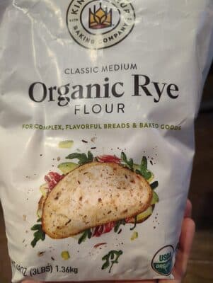 King Arthur Baking Organic Classic Medium Rye Flour