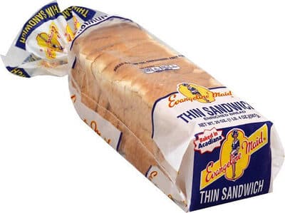 Thin Sandwich Enriched Bread