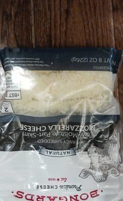 Low-Moisture Part-Skim Mozzarella Cheese