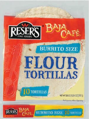 Flour Burrito Size Tortillas