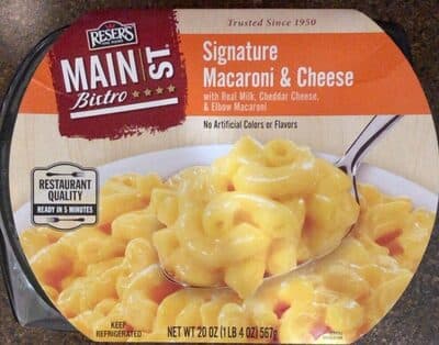 Signature Macaroni & Cheese with Real Milk, Cheddar Cheese, & Elbow Macaroni