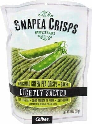 The Original Lightly Salted Green Pea Snack Crisps