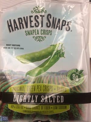 Original Green Pea Crisps, Lightly Salted