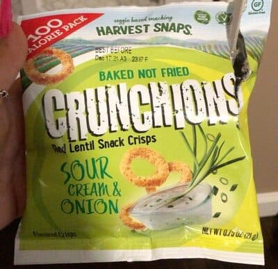 Crunchions Red Lentil Snack Crisps