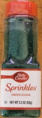 Green Sugar Sprinkles
