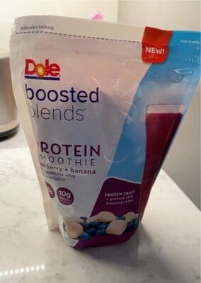 Blueberry + Banana Protein Smoothie