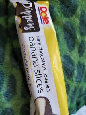 Dark Chocolate Covered Banana Slices