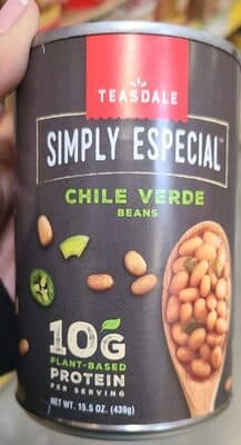 Chile verde beans