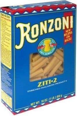 ENRICHED MACARONI PRODUCT, ZITI NO. 2
