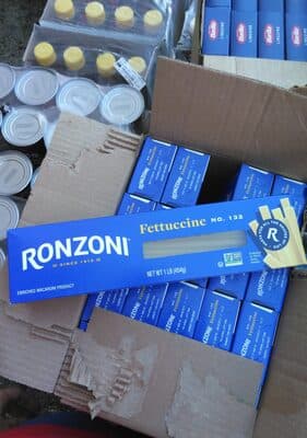 Ronzoni Enriched Macaroni Product Fettuccine