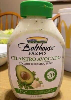 Cilantro Avocado Yogurt Dressing & Dip