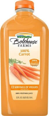 100% Vegetable Juice, 100% Carrot