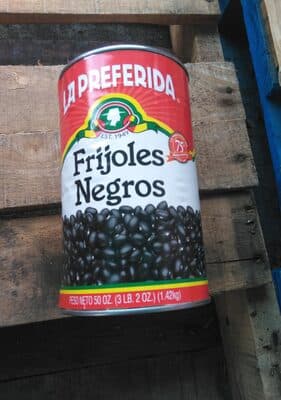LA PREFERIDA, BLACK BEANS